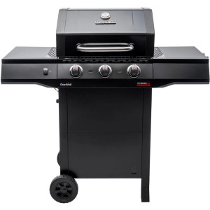 Schwarzer Char-Broil Gasgrill Performance CORE B 3 mit 3 Brennern und TRU-Infrared System.