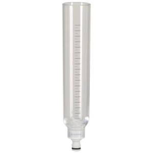 Gardena Regenmesser ClickUp! aus Kunststoff mit Skala zur Messung der Niederschlagsmenge.