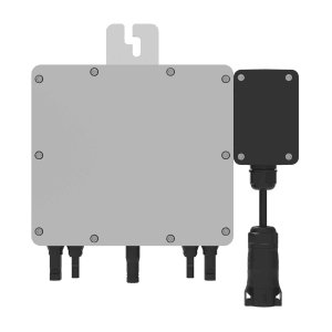 Deye Premium Mikro-Wechselrichter SUN M80G4-EU-Q0 mit Netzanschlusskabel für Balkonkraftwerke.