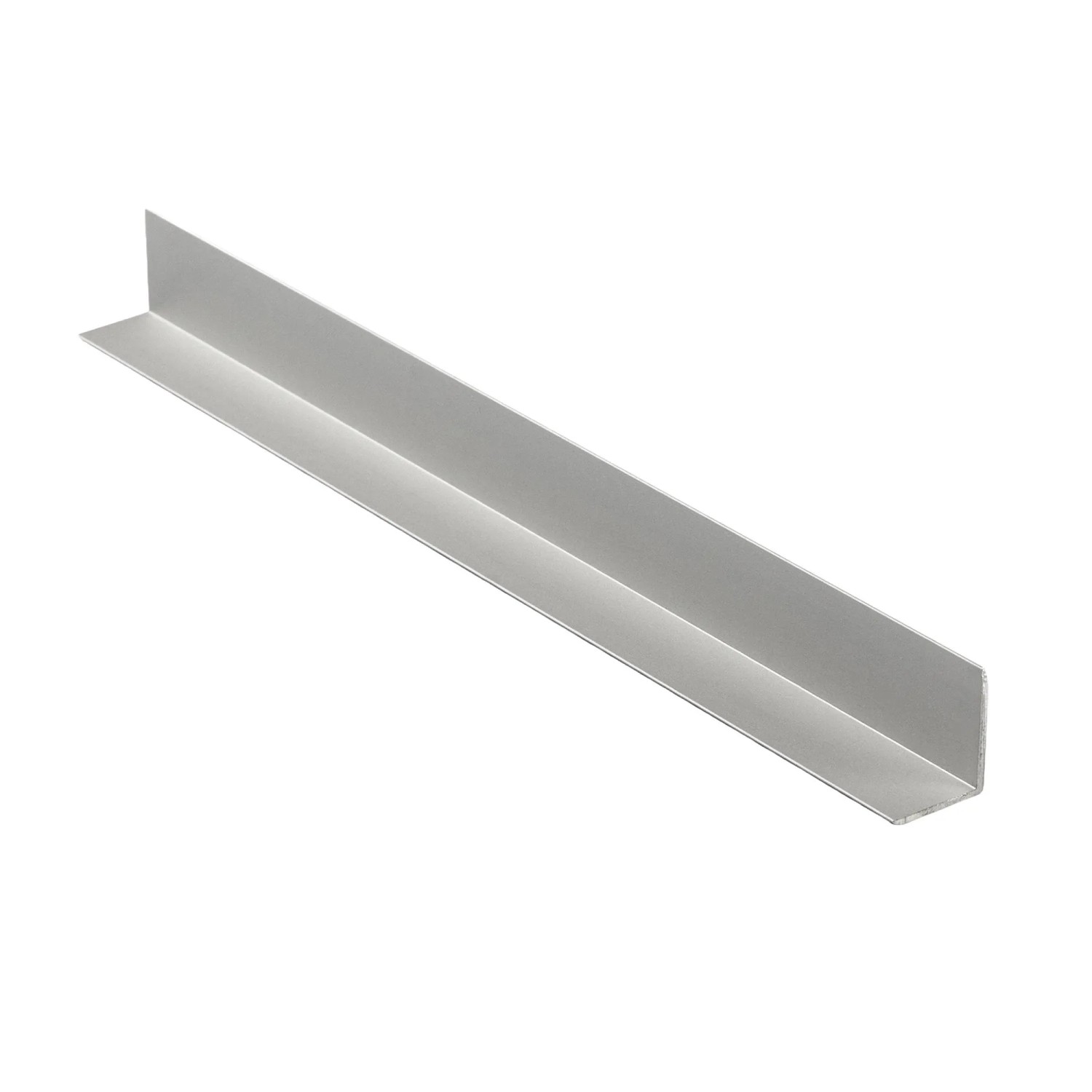 Grosfillex Winkelleiste GX Wall+ Außen 2.600 mm x 14 mm x 12 mm Silber