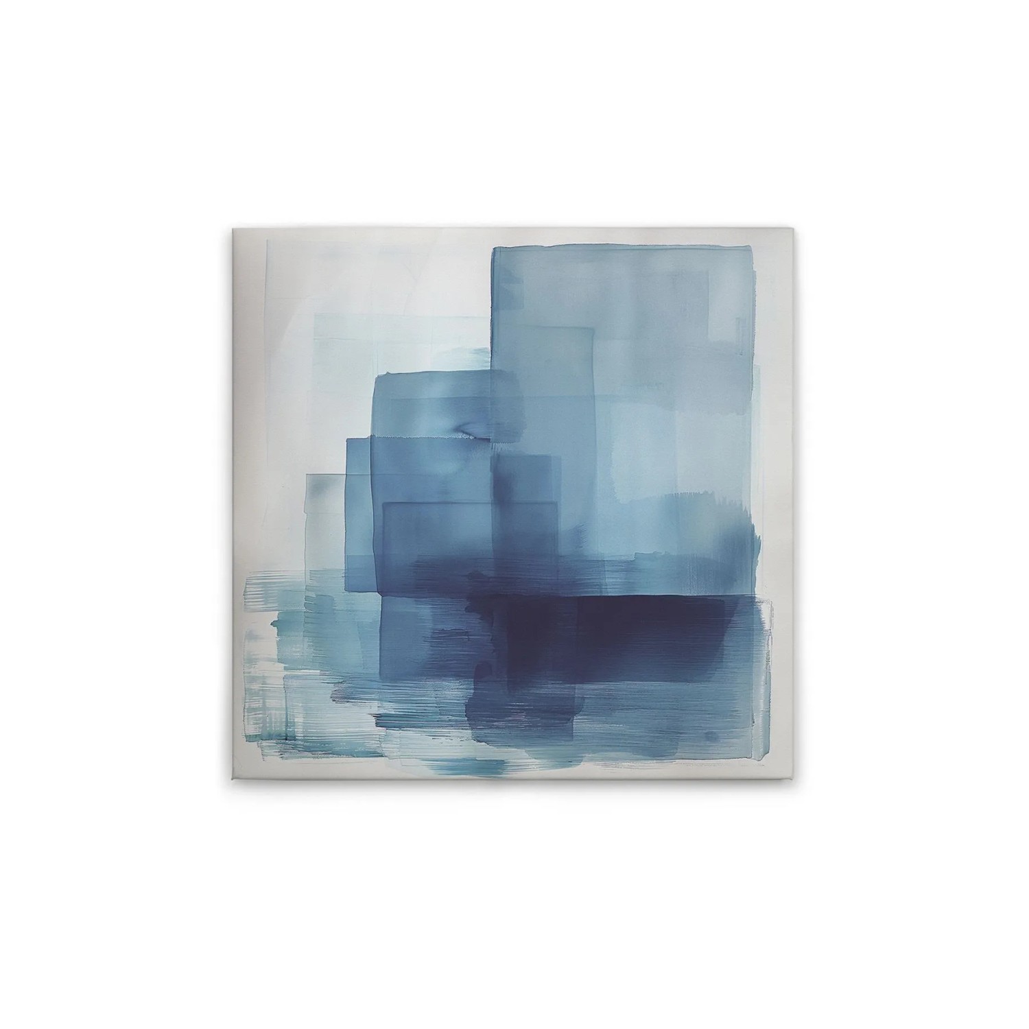 Tadessi Leinwandbild - M1-No.52108 - Aquarell Gemälde - 30 x 30 cm - Quadratisch