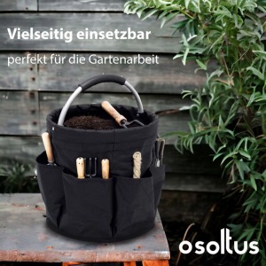 osoltus Gartengerätetasche Werkzeugkorb Gartenkorb Reinigungs Organizer
