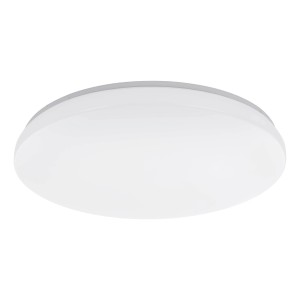 Weiße, runde LED-Deckenleuchte Totari-Z CCT von Eglo Connect, Ø 53 cm.