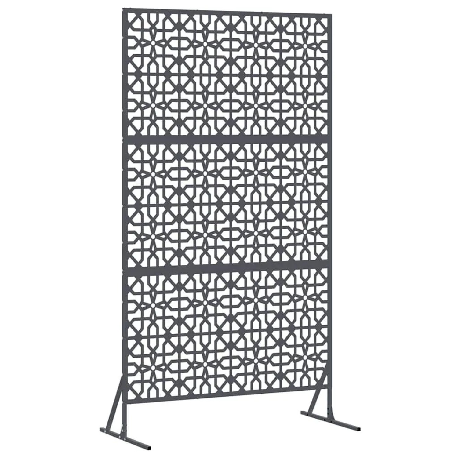 vidaXL Sichtschutz Anthrazit 100 x 50 x 180 cm Stahl 868572 günstig online kaufen