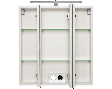Held Spiegelschrank Molina Weiß 60 cm mit Softclose Türen kaufen bei OBI