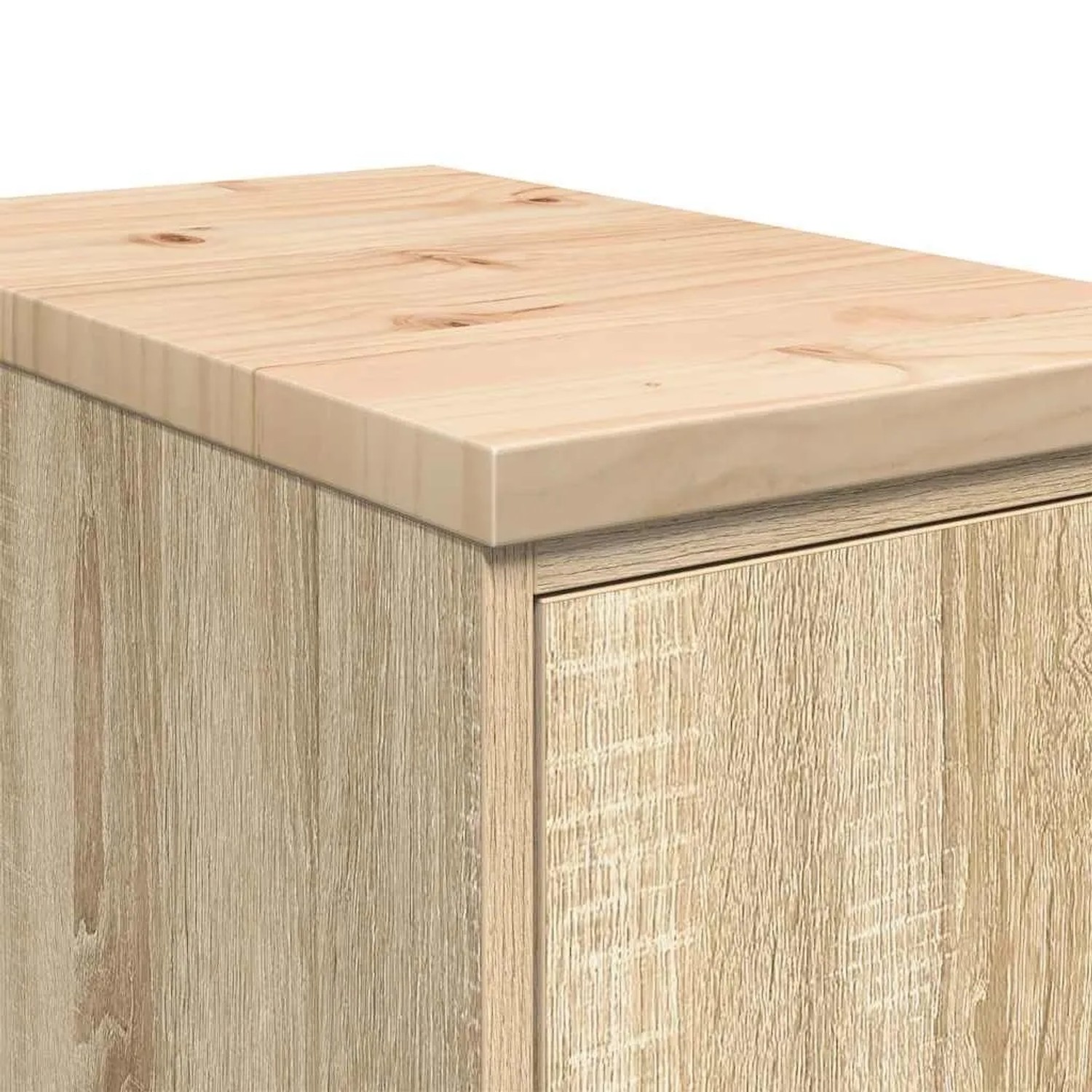 vidaXL Garagen-Aufbewahrungsschrank Sonoma-Eiche Massivholz Kiefer 860555_11