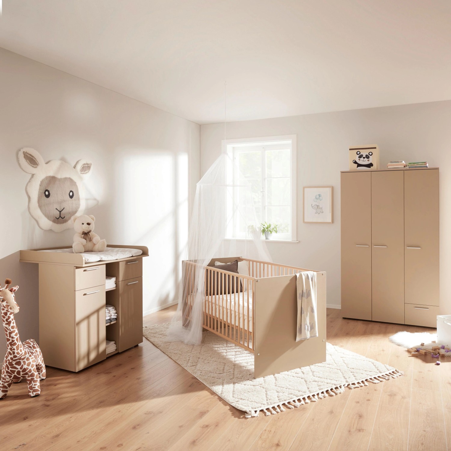 Bessagi Kids Babyzimmer July Creme