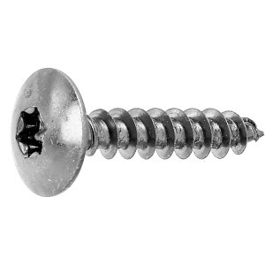 Holzschraube Maxi-Fix 6x30 mm, Edelstahl, mit Innensechsrund, Detailansicht.