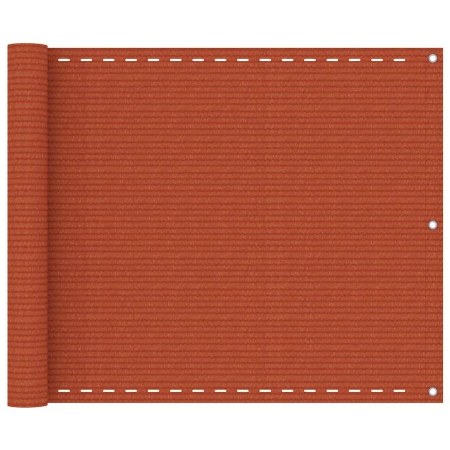 vidaXL Balkon-Sichtschutz Orange 75x300 cm HDPE 311016