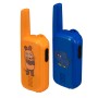DieMaus Walkie-Talkies (2er Set) in Blau und Orange mit Maus- und Elefantenmotiv.