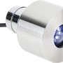 Oase LunaLed 9s LED-Scheinwerfer aus Edelstahl für Teichbeleuchtung.