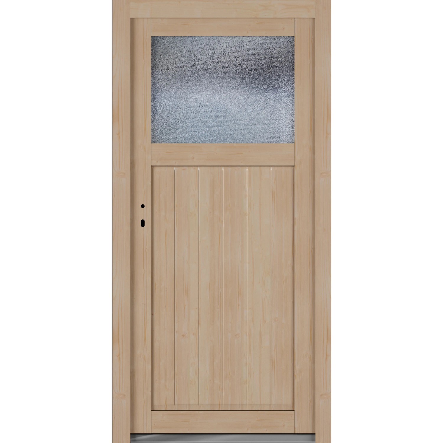 Roro Nebeneingangstür OHE 1002 Fichte 5FA 98 cm x 198 cm DIN L günstig online kaufen