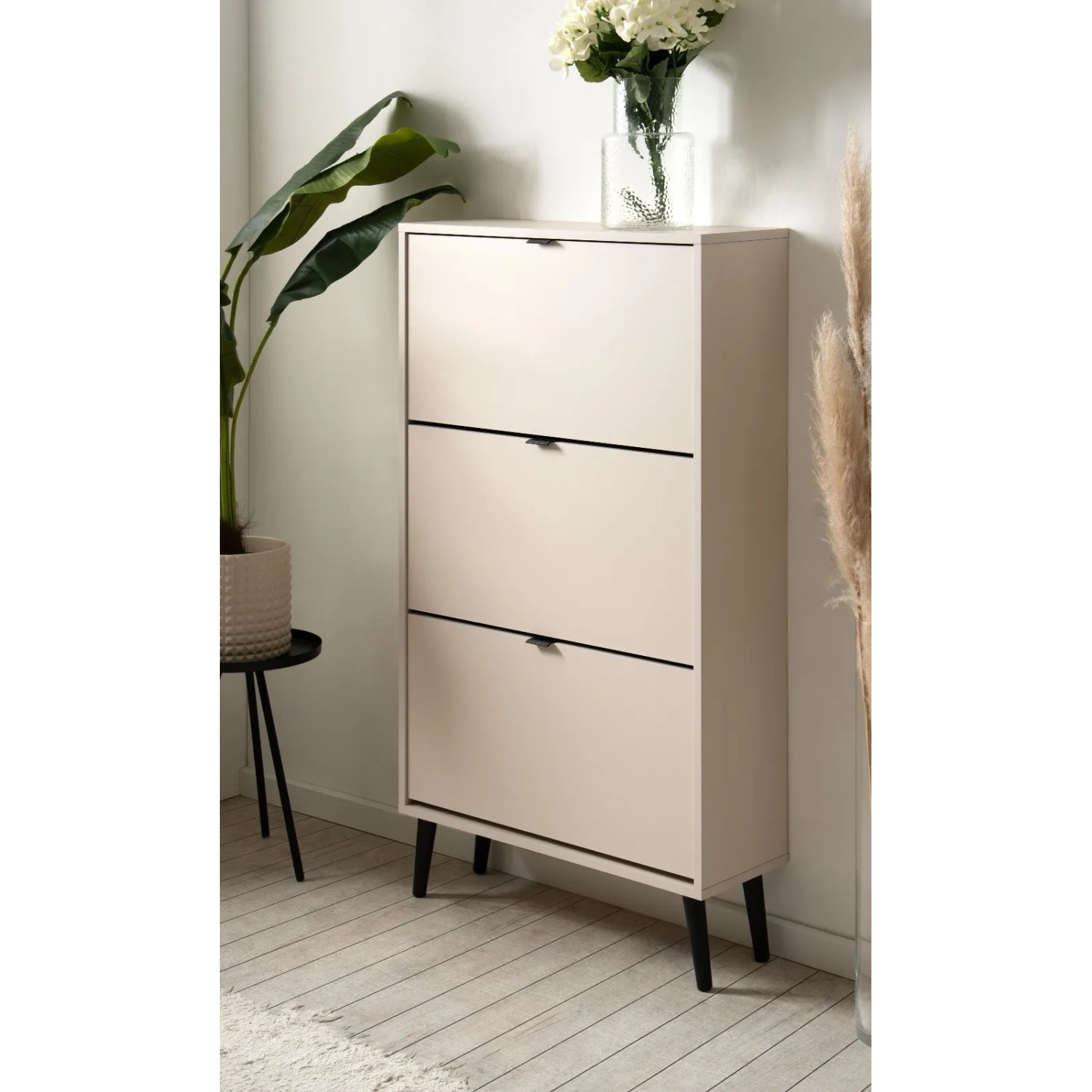 Furn.Design Schuhschrank in Samt 70 x 125 cm Aldan_5