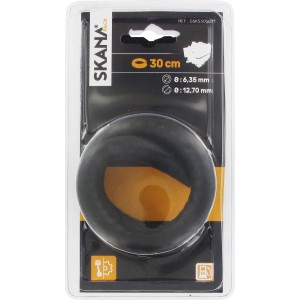 Skana Kraftstoffleitung, Ø 12,7 mm, 30 cm, schwarz, Zubehör für Rasenmäher.