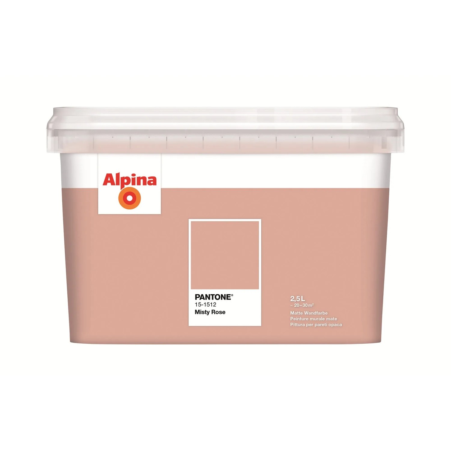 Alpina Innenfarbe Pantone Misty Rose 2,5, Rosa