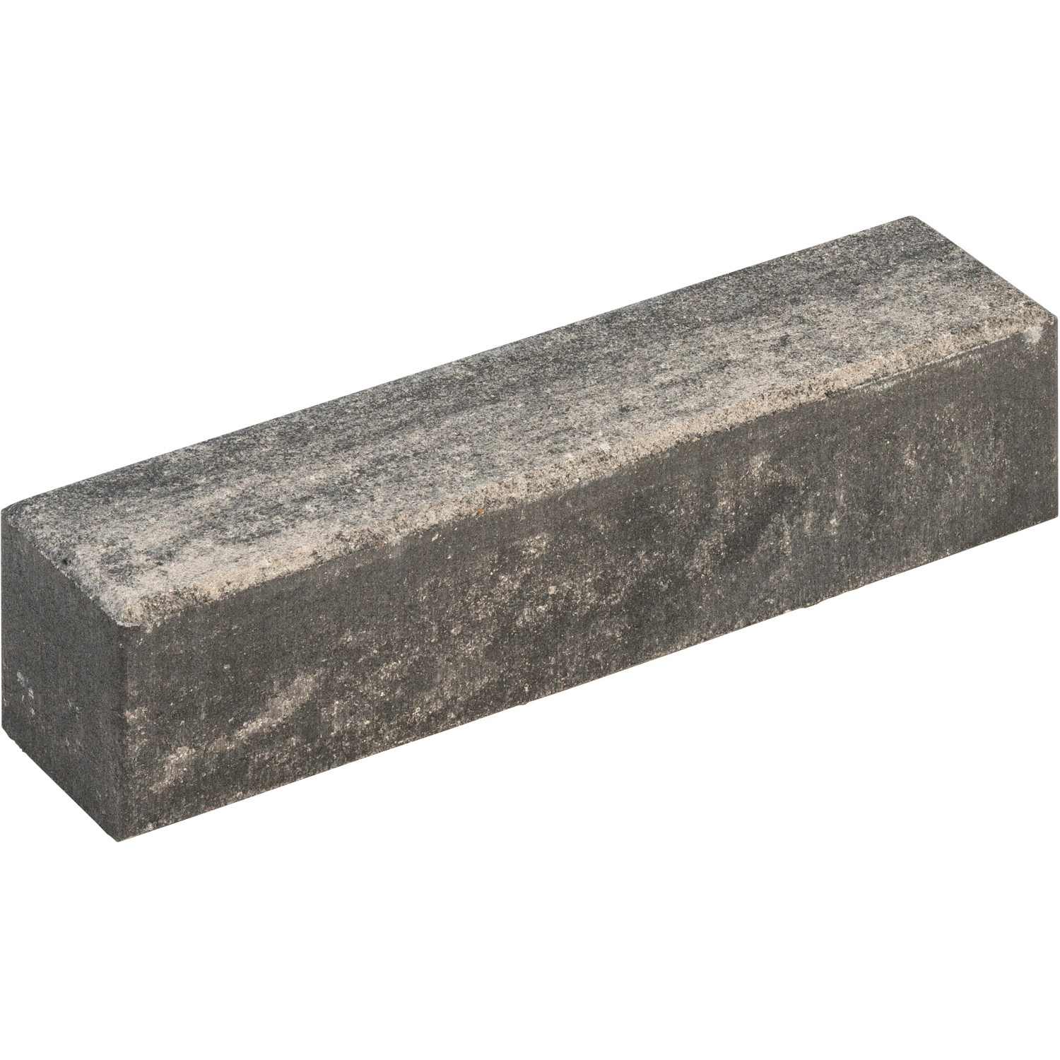 Diephaus Mauerstein Patea Pico, weiß-schwarz, 40x10x10 cm, für Mauern und Palisaden.