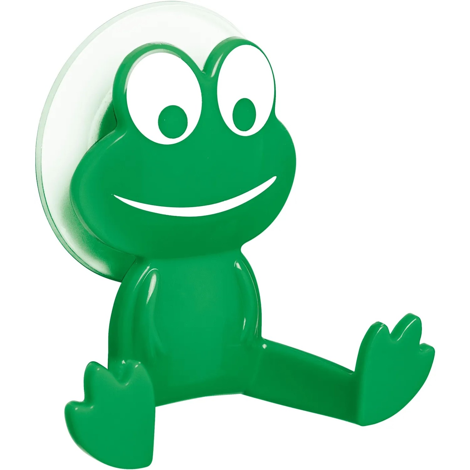 Wenko Saughaken Frosch Grün: Fröhlicher Handtuchhalter für Kinderzimmer und Bad.
