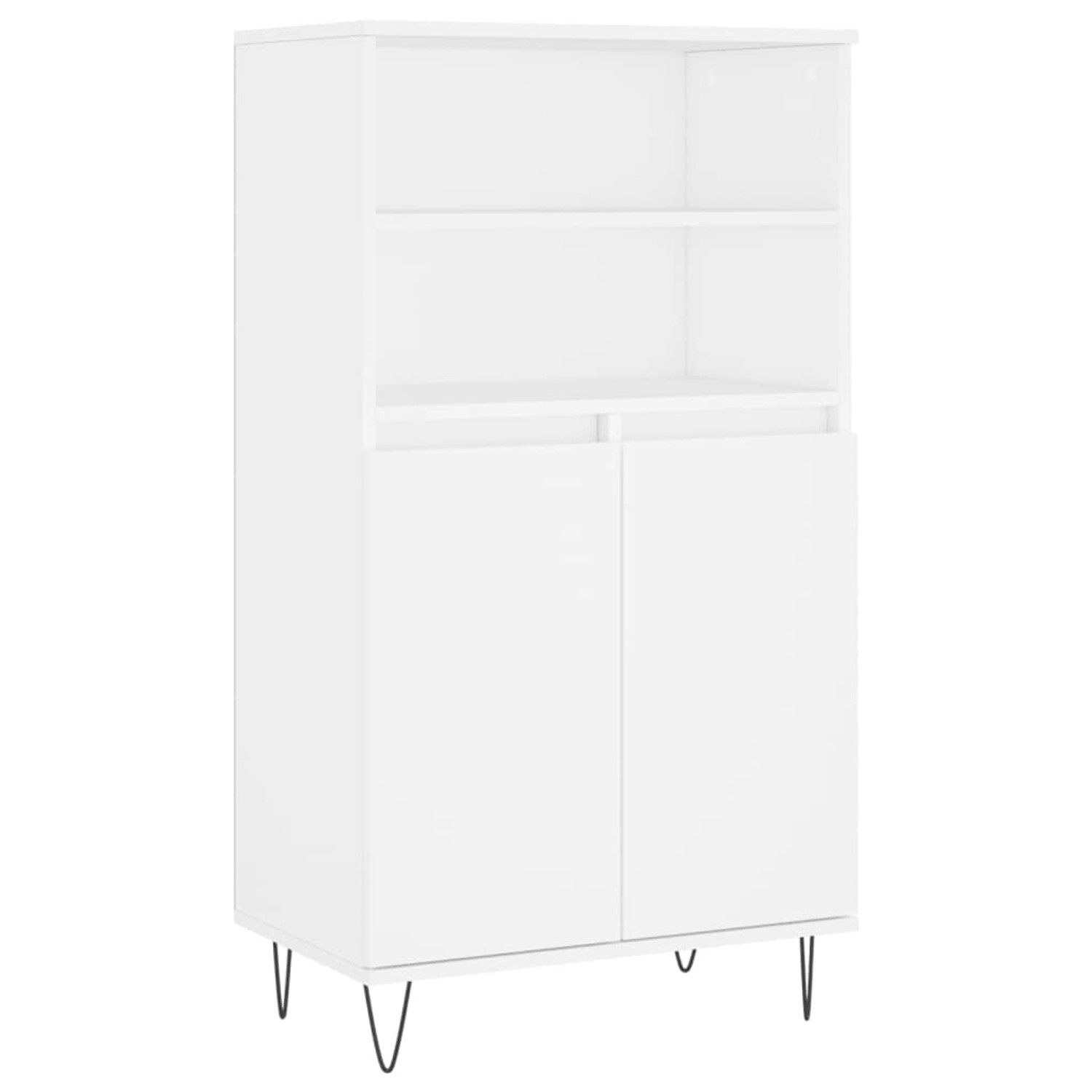 vidaXL Highboard Weiß 60x36x110 cm Holzwerkstoff 831484 günstig online kaufen