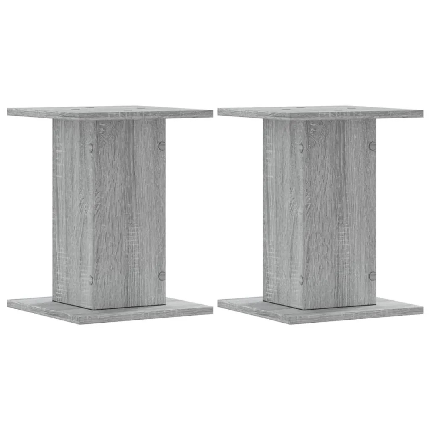 vidaXL Pflanzenständer 2 Stk Grau Sonoma 30x30x40 cm Holzwerkstoff 3307851