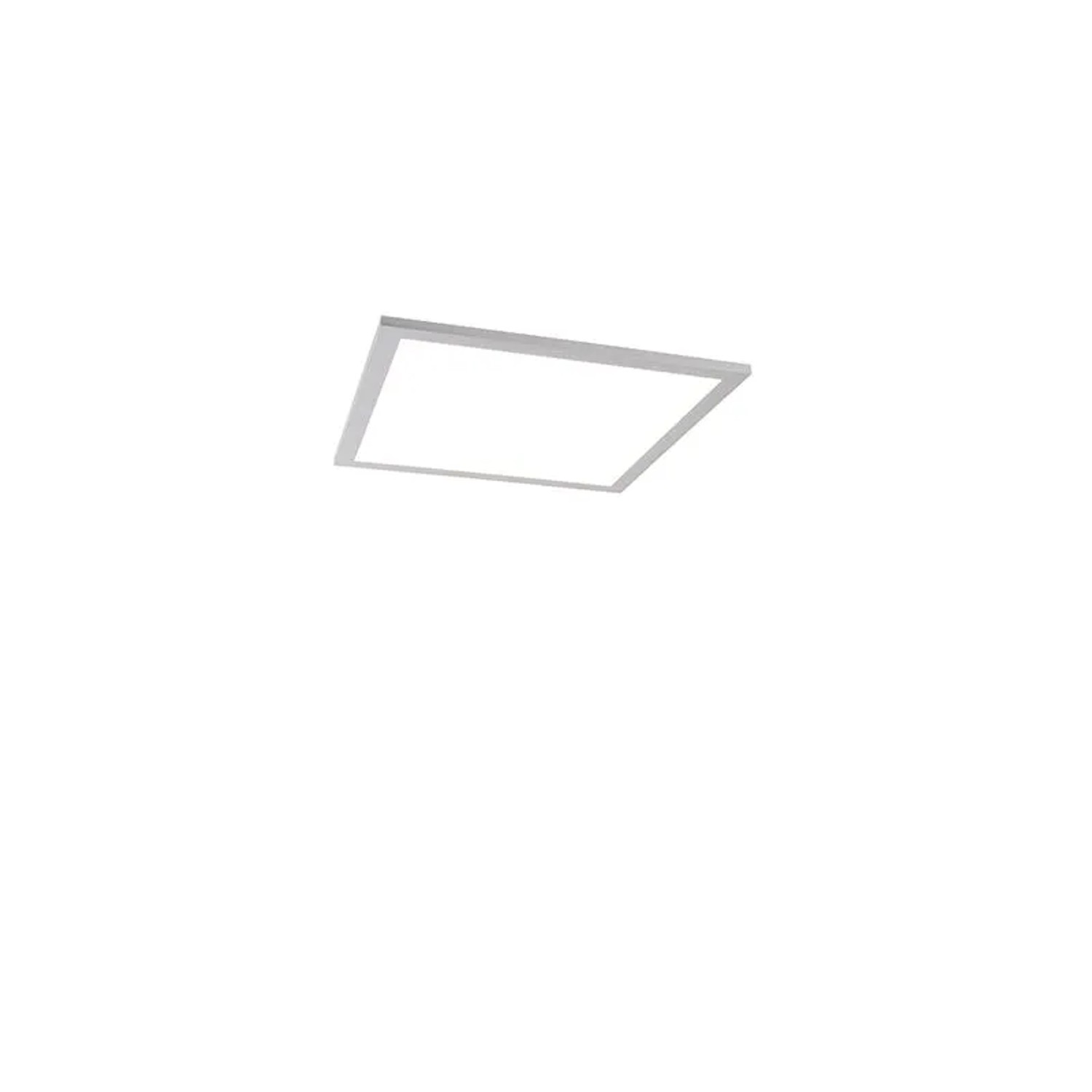 QAZQA Modernes LED Panel Stahl 40 cm inkl  LED Liv