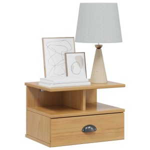 vidaXL Nachttisch HILL Honigbraun 40 x 31 x 27 cm Massives Kiefernholz 42025043
