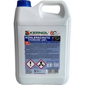 Blauer Kühlerschutz Konzentrat ANF Plus, 5 Liter Kanister für Frostschutz.
