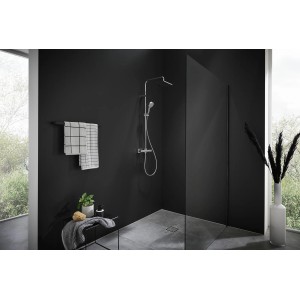 Hansgrohe Duschsystem Vernis Shape Showerpipe 230 mm EcoSmart Thermostat Chrom