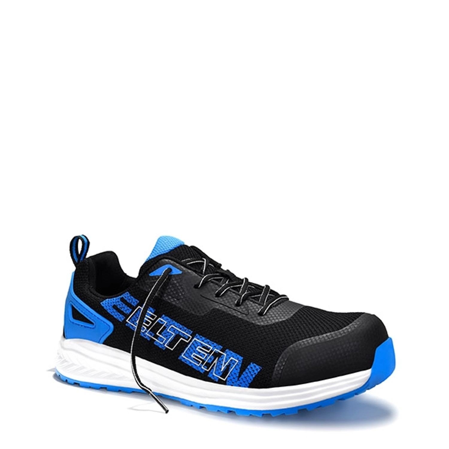Elten Sicherheitshalbschuh Batis Black-Blue Low Esd S1P Gr. 38
