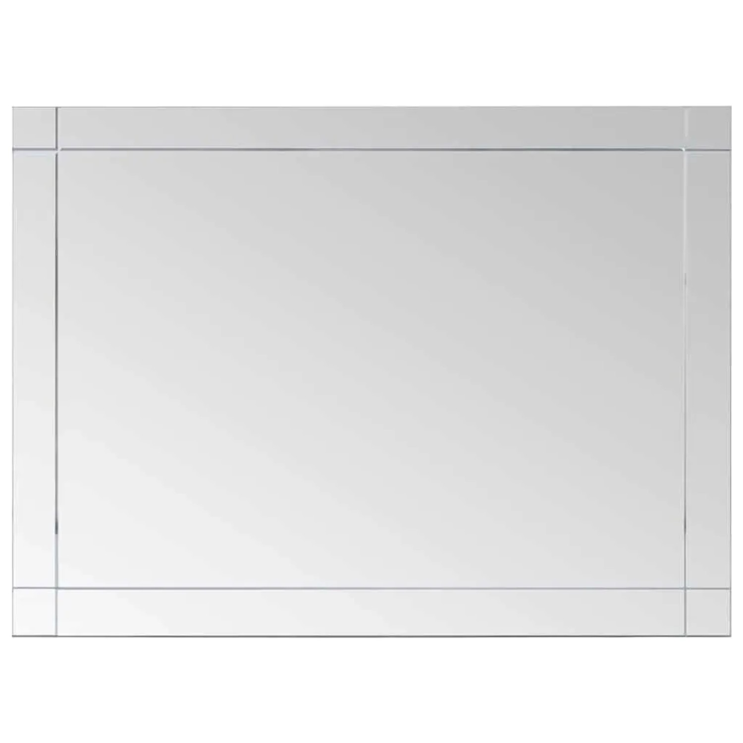 vidaXL Wandspiegel 60x50 cm Glas 249532