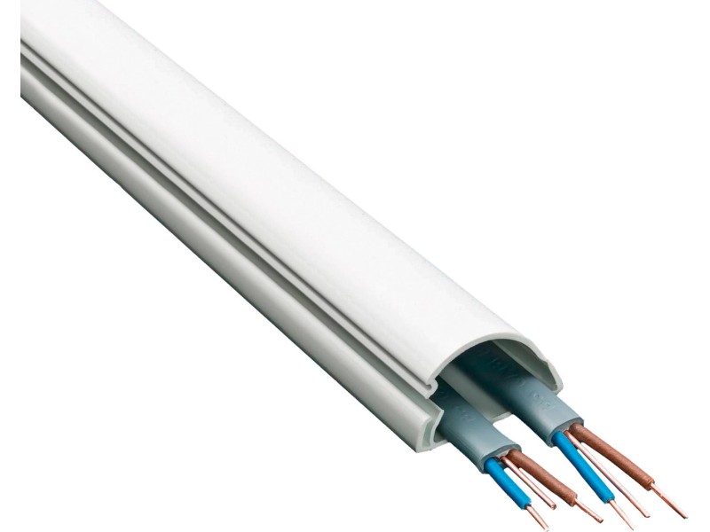 D-Line Kabelkanal 30 mm x 15 mm Weiß 2 m kaufen bei OBI