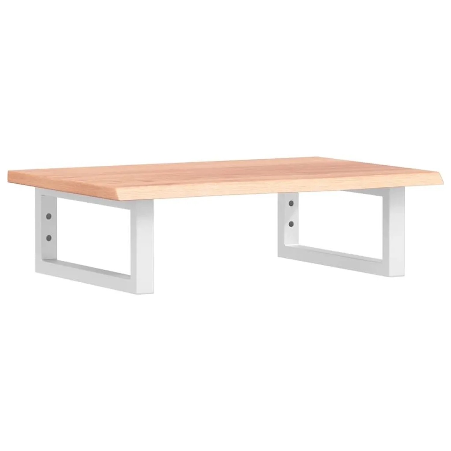 vidaXL Waschtischplatte mit Halterung Stahl und Massivholz Eiche 3302560 günstig online kaufen