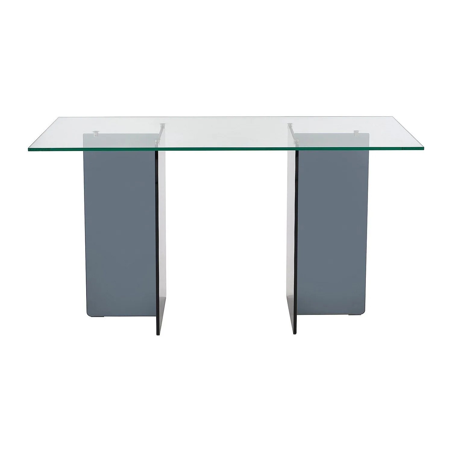 Vente-unique Schreibtisch Bylena Transparent 140 cm