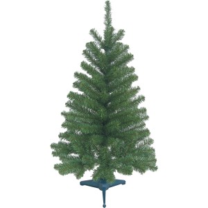 Künstlicher Weihnachtsbaum Colorado, 120 cm hoch, grüne PVC-Nadeln, mit Ständer.