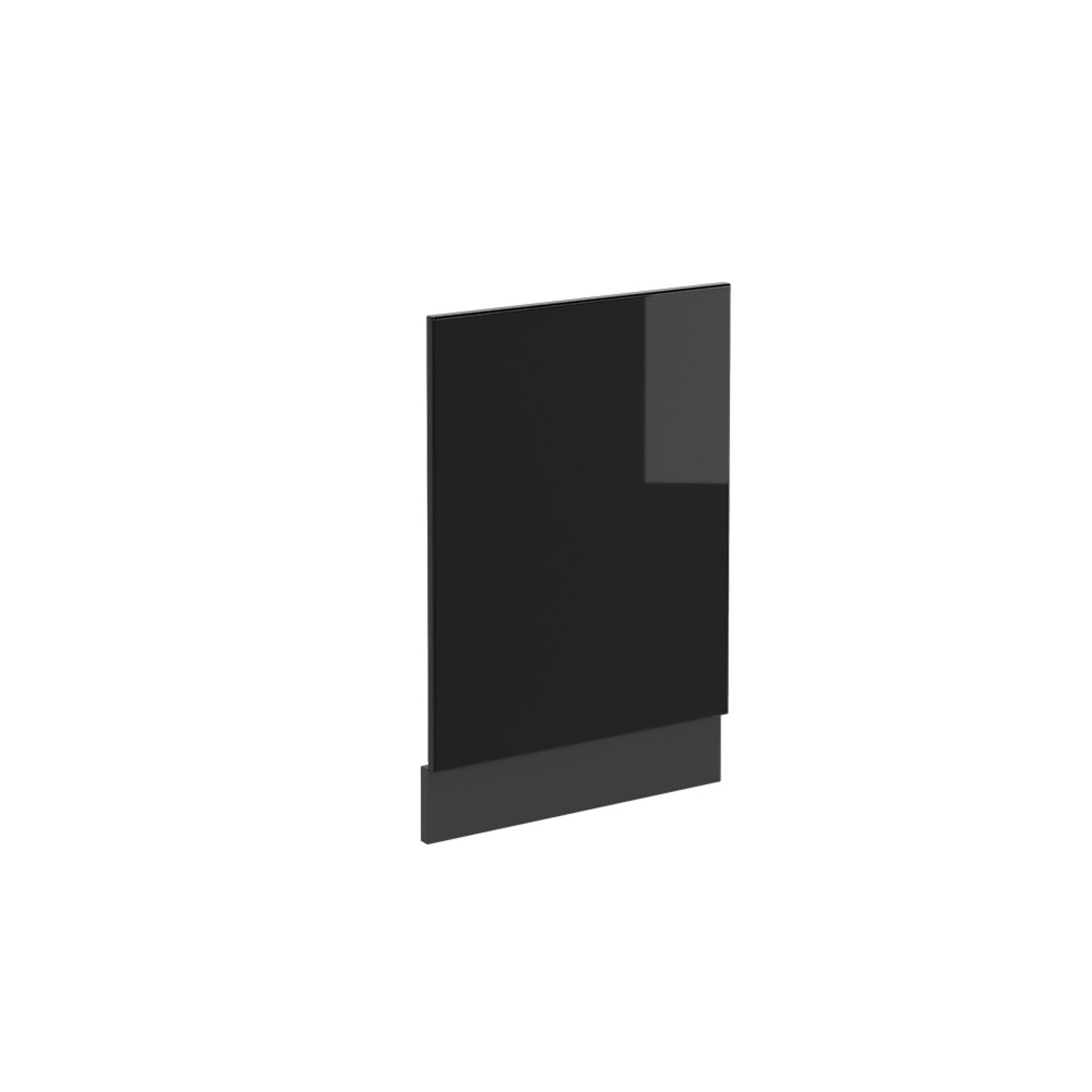 Thumbnail - Vicco Frontblende R-Line Schwarz Hochglanz/Anthrazit 45 cm ohne Arbeitsplatte