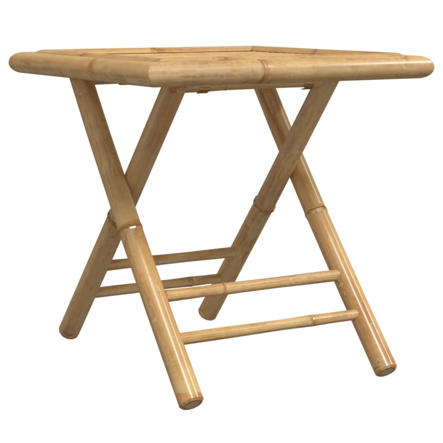 vidaXL Gartentisch Klappbar 45x45x45 cm Bambus 365877 günstig online kaufen