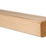 GartenLand Holz Unterkonstruktion 45 x 70 x 4000 mm Europäische Douglasie PEFC 4-Seitig Glatt Gehobelt Gerundete Kanten