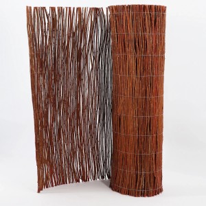 Aquagart Weidenmatte, 5m x 120cm, als Sichtschutz für Garten und Zaunbau.