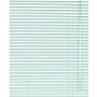 Weiße Gardinia Aluminium Jalousie, 100x130 cm, für Fenster, Sonnenschutz.