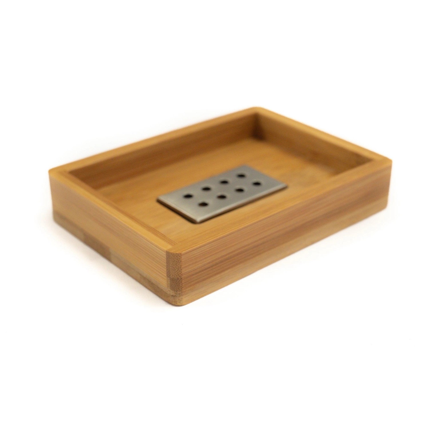 Bagnoxx Seifenschale Viereckig 13,5 x 9,8 x 2,5cm Bambus Braun günstig online kaufen