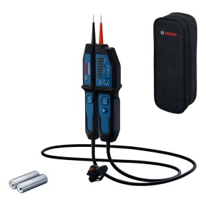 Bosch Professional GVT 1000-15 Spannungsprüfer mit Tasche und Batterien.