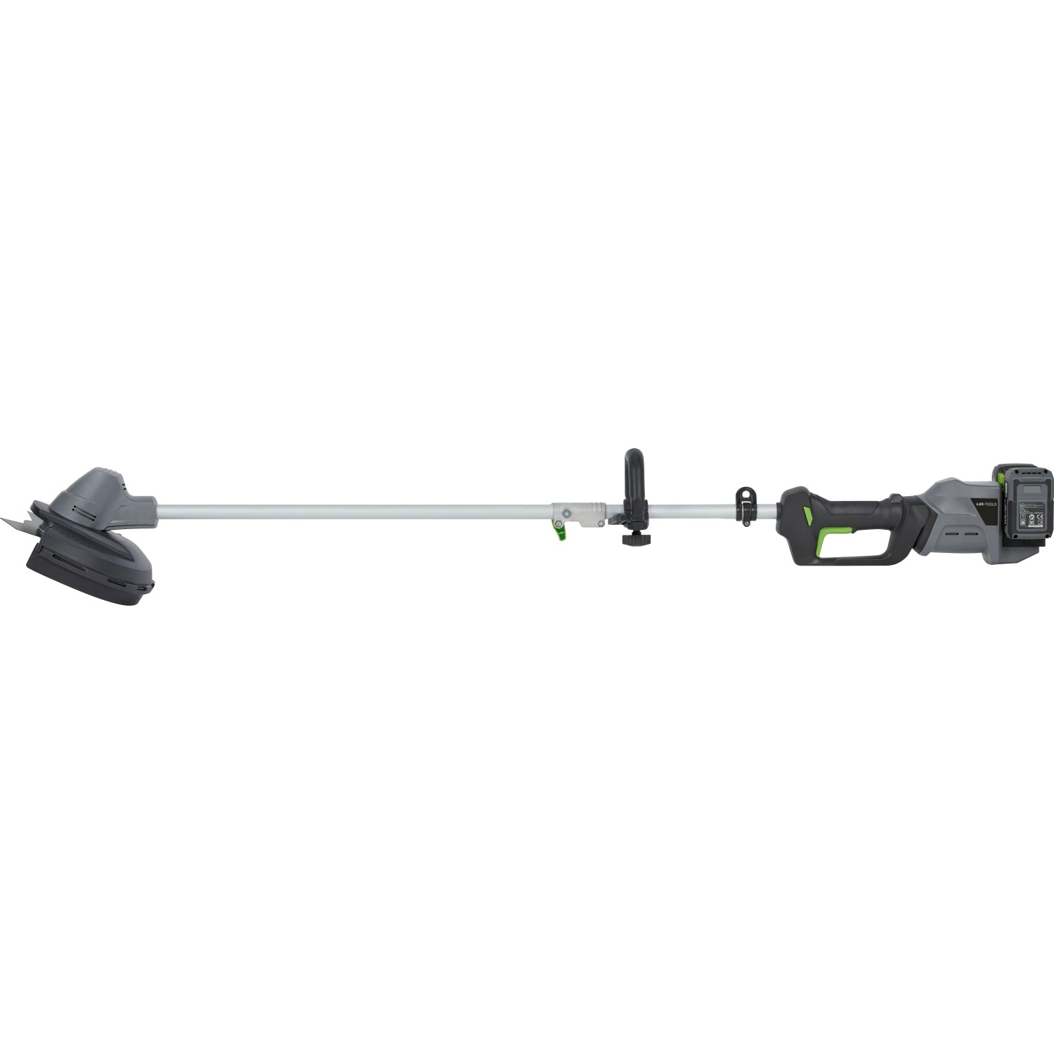 LUX-TOOLS Akku-Freischneider A-FS-2x20/30, Akku-Trimmer mit Faden und Messer.