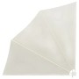 furnicato Faltbarer Balkonfächer, creme, 140x140 cm, für Terrasse und Balkon.