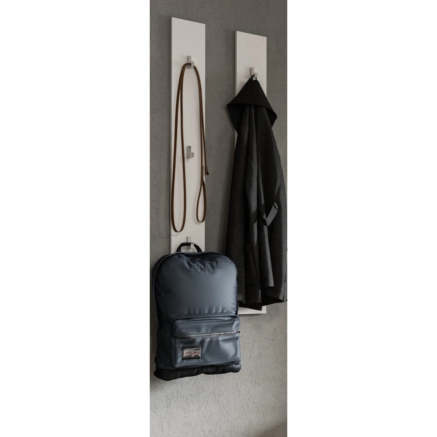 Inn.Furn Garderobenpaneel Set in Weiß 115 cm SystemX_2