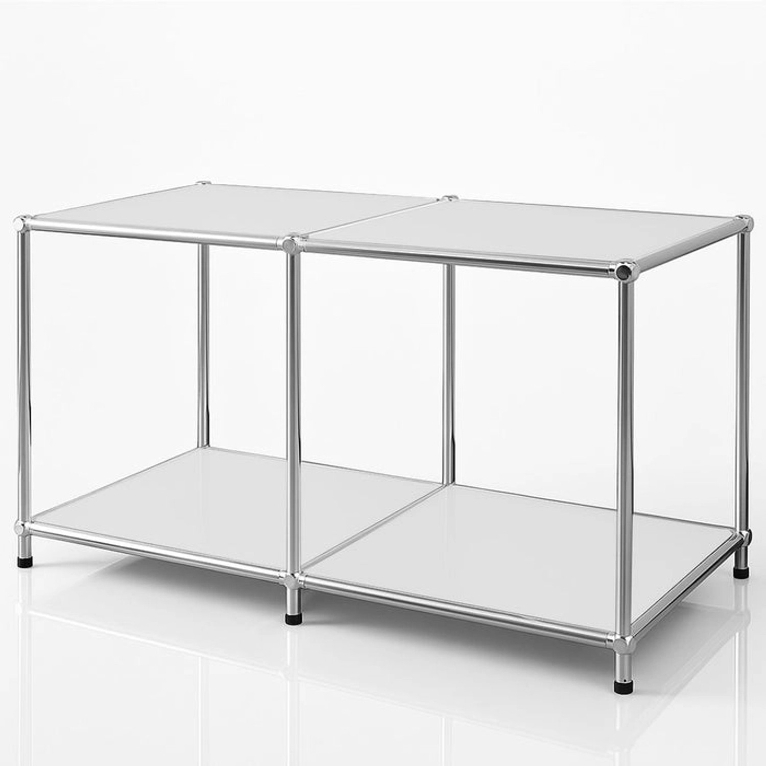 Floordirekt Metallregal Concept Epure MK-016 Sideboard 80 x 40 x 46 cm Weiß günstig online kaufen