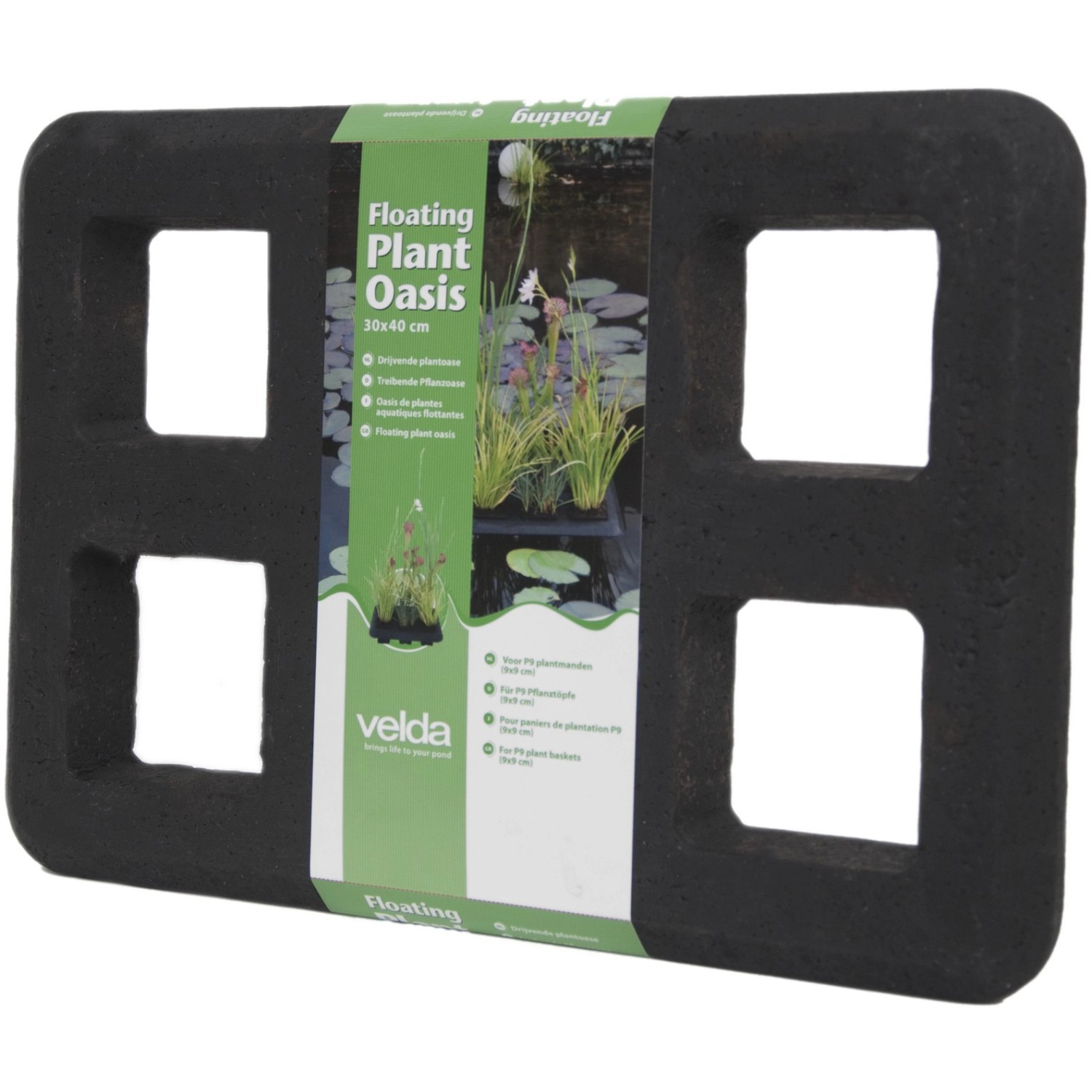 Velda Pflanzoase Floating Plant Island Oasis 30 x 40 cm