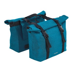 Blaue Prophete Doppelpacktasche, 2 x 10 Liter, wasserabweisend und robust.