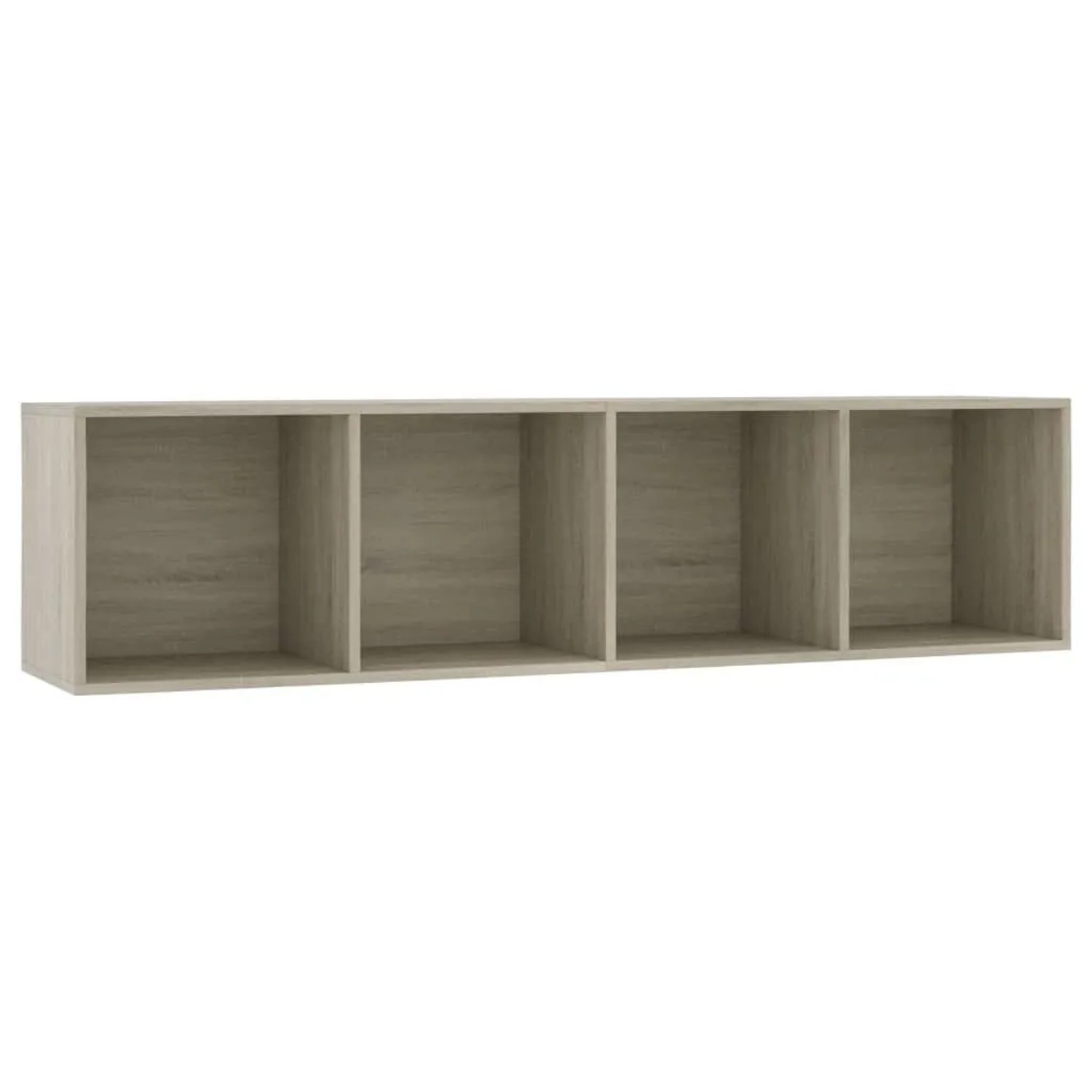 vidaXL Bücherregal/TV-Schrank Sonoma-Eiche 143×30×36 cm 800264 günstig online kaufen