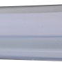 Bodendichtleiste für Duschkabinen, geeignet für 5 mm Glasstärke, transparent.