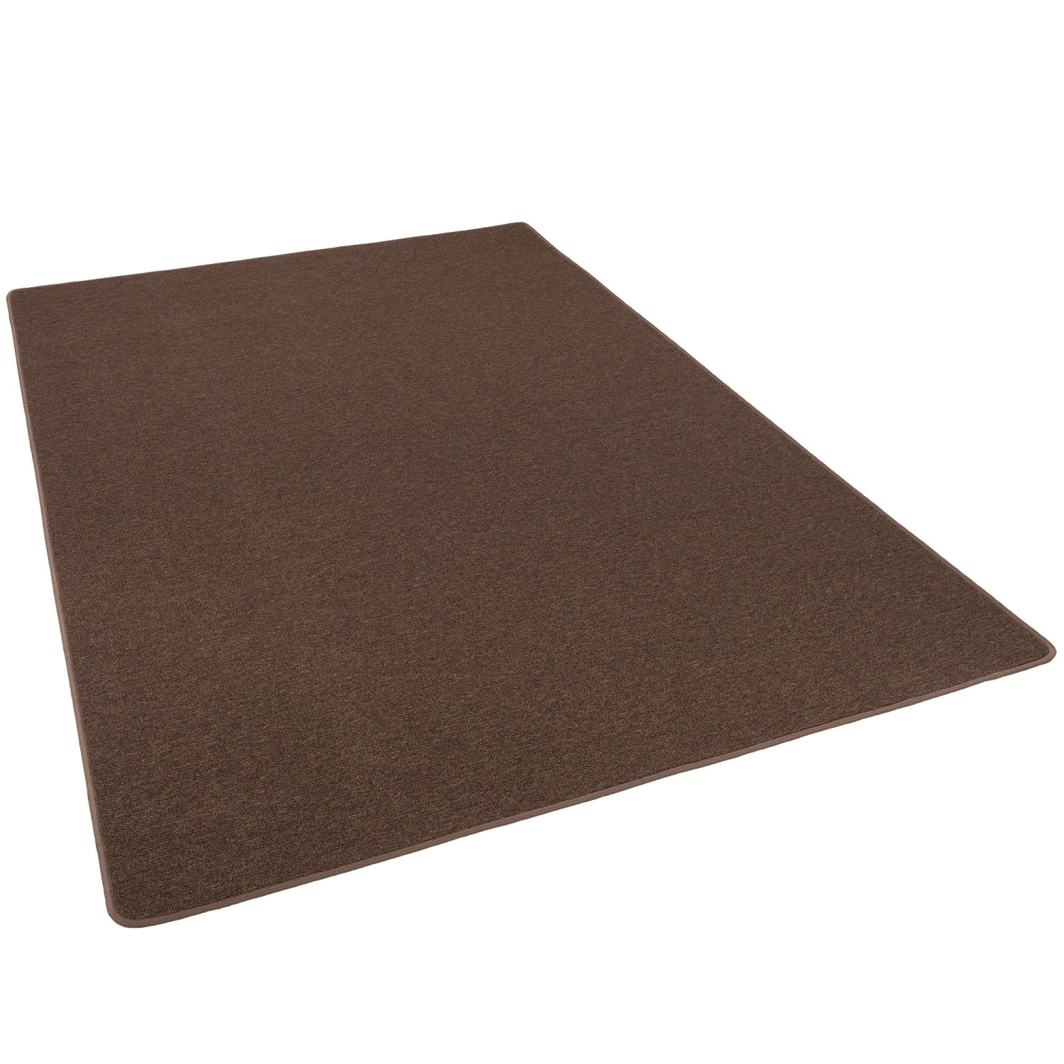 Snapstyle Feinschlingen Velour Teppich Strong Braun 80x200cm günstig online kaufen