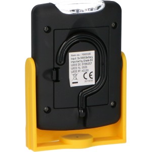 LED's Work LED-Handlampe, 1,4 W, mit Magnetfuß und Haken. Ideal für Werkstatt und Camping.